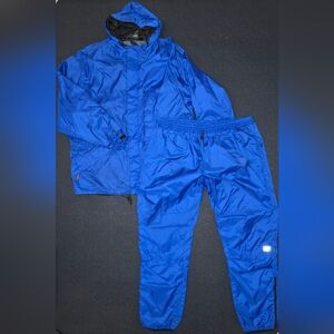 Pacific Trail Storm Tech Light Inside Edge BLUE 2 Piece Rain / Hiking outfit XXL